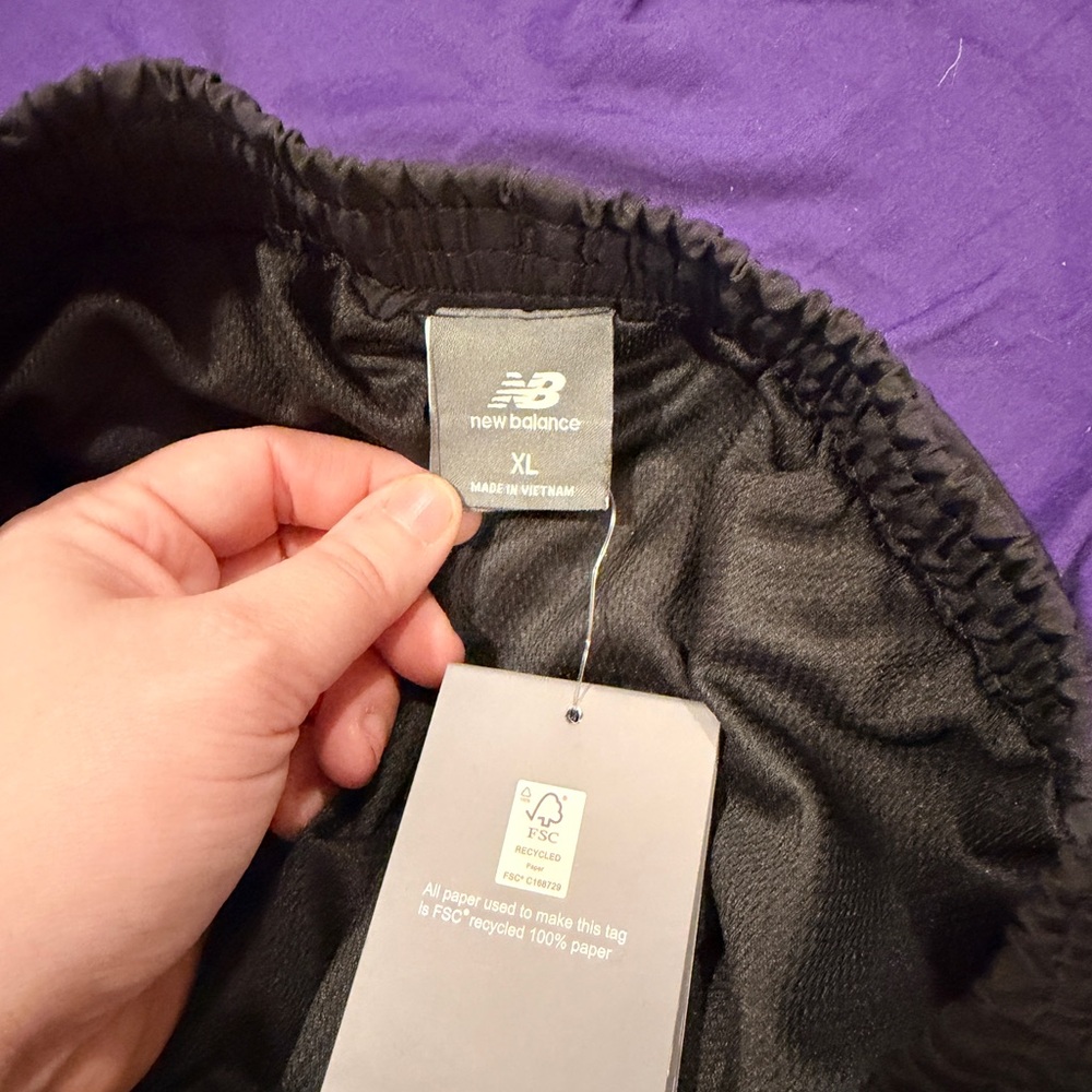 New Balance Charcoal Athletic Pants - Picture 4 of 4